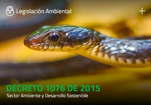 Miniatura Blog Decreto 1076 de 2015 Sector Ambiente y Desarrollo Sostenible