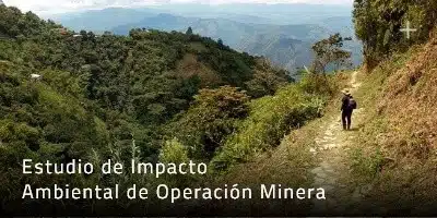 Miniatura Estudio de Impacto Ambiental de Operación Minería